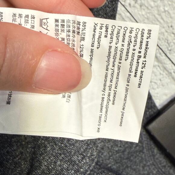 Skechers Goflex Side Pocket Bike Shorts, Charcoal Grey XSmall - Picture 7 of 8